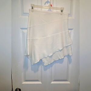 Essendi Asymetric Skirt,  Women's sz S, White.